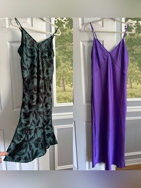 A New Day Target Satin Slip Dress Bundle Size M Set of 2